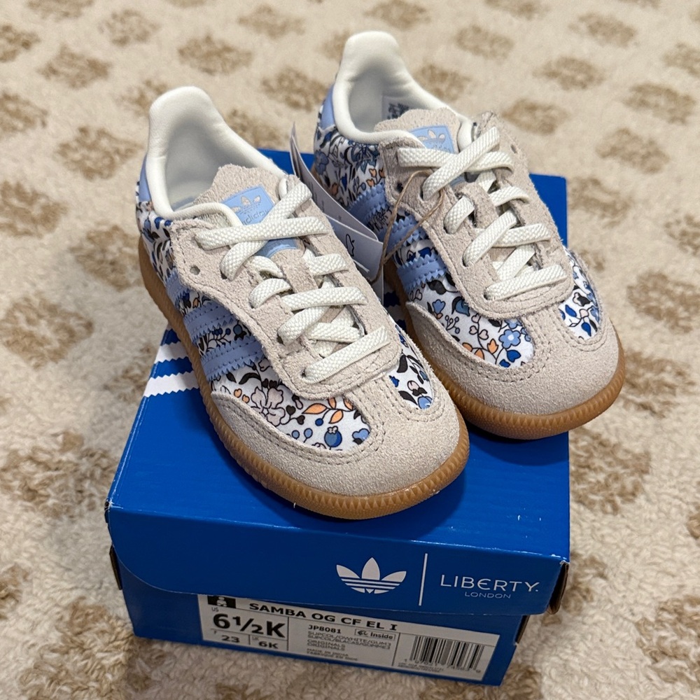 Adidas Liberty London Toddler Sambas 6.5